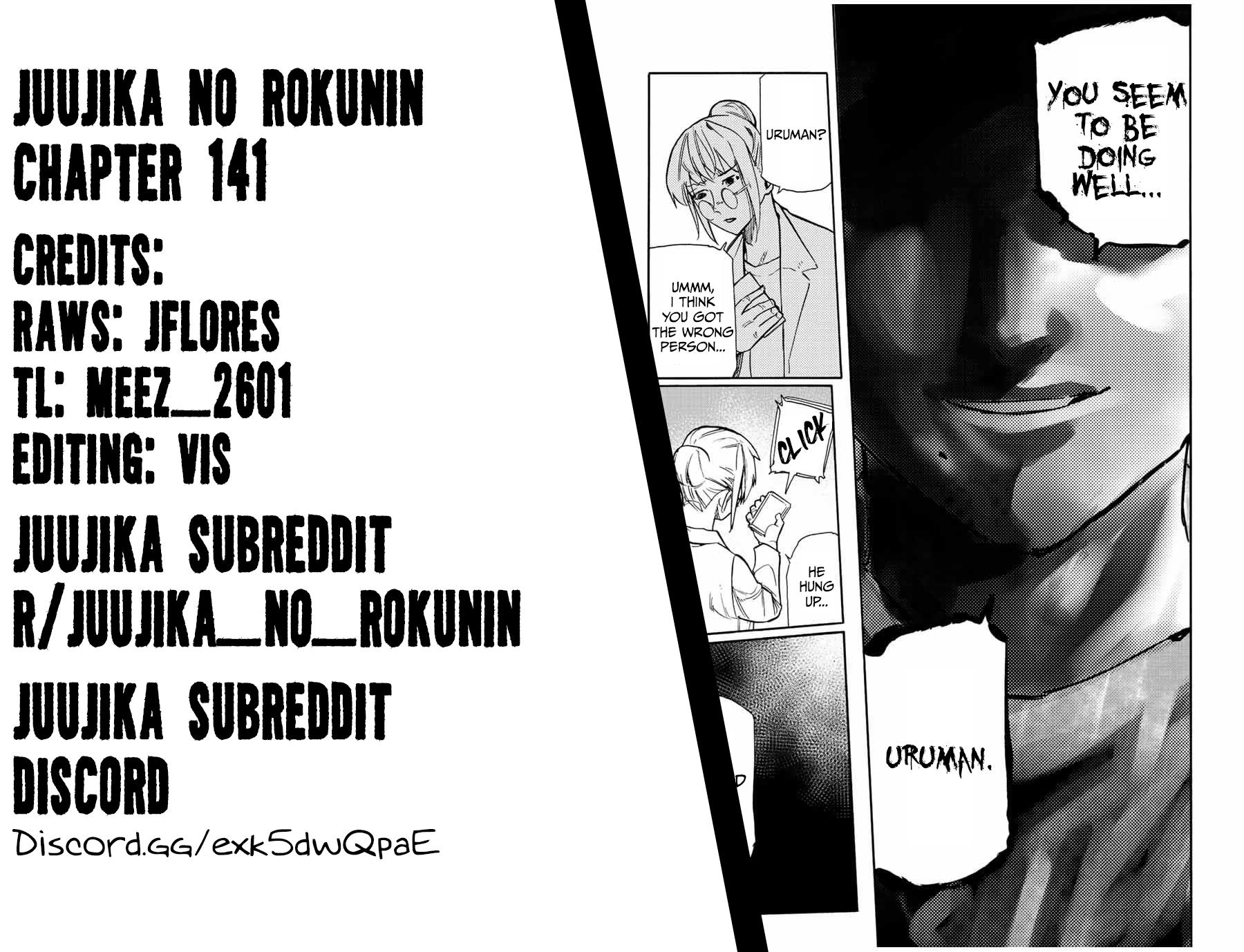 Juujika No Rokunin Chapter 141 image 21